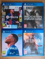 PS4 Fifa 21, Battlefield 1 en Call of Duty Modern Warfare, Games en Spelcomputers, Games | Sony PlayStation 4, Ophalen of Verzenden