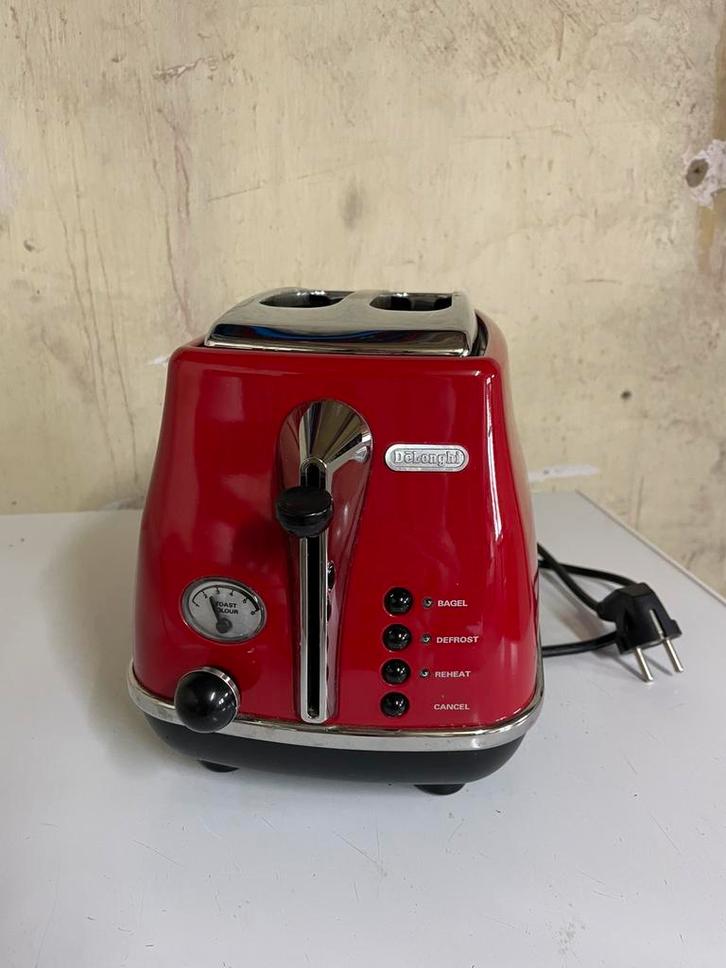 Broodrooster Delonghi, Elektronische apparatuur, Broodroosters, Zo goed als nieuw, Ophalen