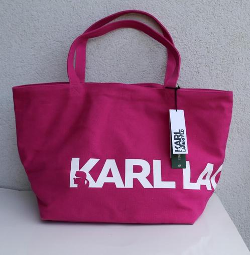 Karl Lagerfeld grote roze draagtas - NIEUW, Handtassen en Accessoires, Tassen | Damestassen, Nieuw, Roze, Ophalen of Verzenden