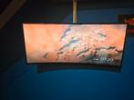 LG 34" ultrawide curved monitor + arm muur + standard bureau, Computers en Software, Ophalen, IPS, In hoogte verstelbaar, LG