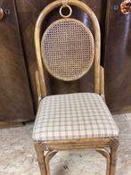 Rotan keuken stoelen 4 stuks, Huis en Inrichting, Stoelen, Ophalen of Verzenden