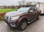 Nissan Navara pickup, Auto's, Zwart, Bruin, Leder, Vierwielaandrijving