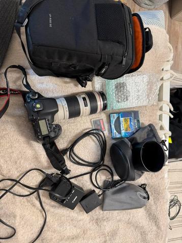 Pack Reflex canon EOS 7D + EF 70-200 L f4 + Accessoires beschikbaar voor biedingen