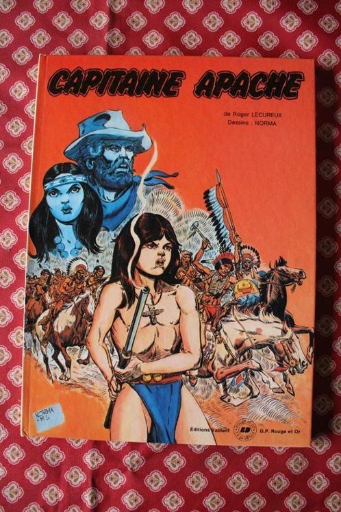 Bd - CAPITAINE APACHE - EO - T1 - 1980, Boeken, Stripverhalen, Gelezen, Eén stripboek, Ophalen of Verzenden