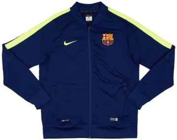 Veste d'athlétisme du FC Barcelone Taille L 2014-2015 disponible aux enchères