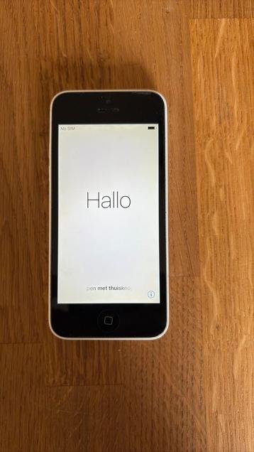 I phone 5 c wit beschikbaar voor biedingen