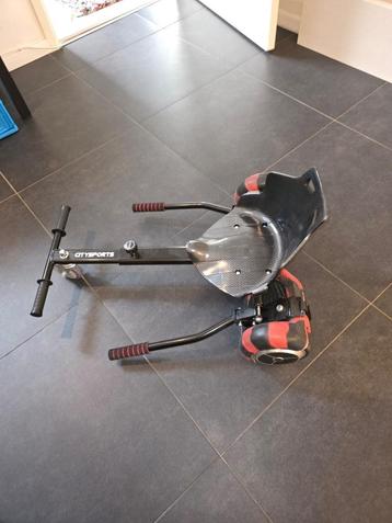 Hoverboard + chargeur + go-kart., Enlèvement, Comme neuf