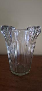 Heldere glazen Art Deco vaas - Rudolph Schroter, Ophalen of Verzenden