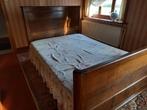 Antieke slaapkamer, bed + commode., Ophalen, Gebruikt