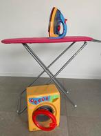 Kinderstrijkplank met wasmachine en strijkijzer, Comme neuf, Enlèvement ou Envoi