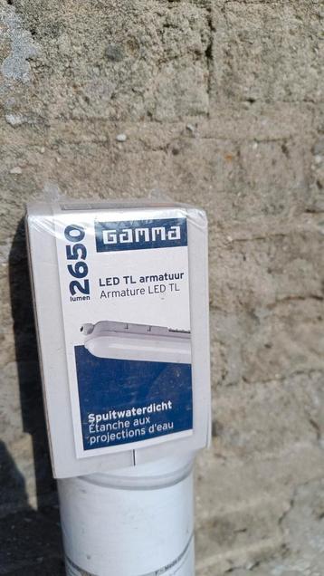 4 stuks led TL armatuur gamma nieuw 120 cm, Huis en Inrichting, Ophalen of Verzenden, Nieuw