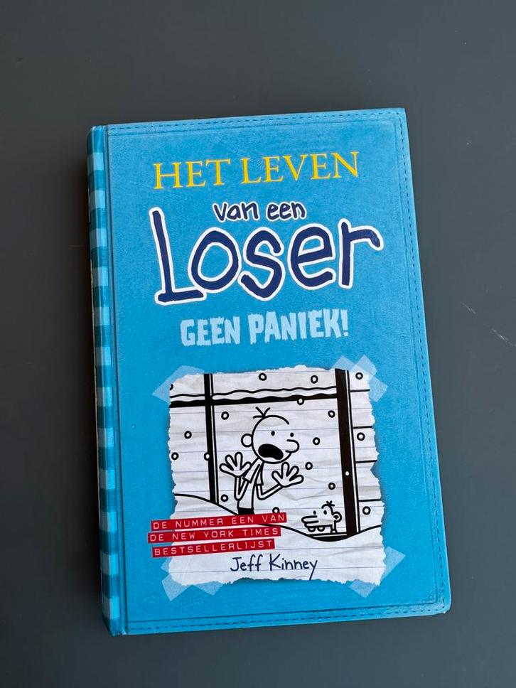 Jeff Kinney - Geen paniek!, Boeken, Kinderboeken | Jeugd | 10 tot 12 jaar, Zo goed als nieuw, Ophalen of Verzenden
