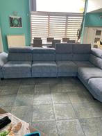 Salon en L couleur jeans, Ophalen, Zo goed als nieuw, Hout, Moderne
