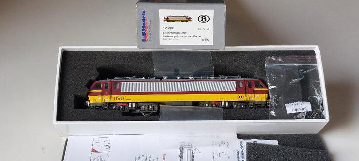 SNCB/NMBS LS MODELLEN LOCO SERIE 1190*HO*DC DIGITAAL 12086, Hobby en Vrije tijd, Modeltreinen | H0, Zo goed als nieuw, Locomotief