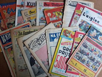 Verzamelaar vraagt te koop oude jeugdbladen 1910 tot 1960