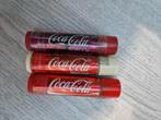 3 Coca Cola lippenbalsems, Verzamelen, Ophalen of Verzenden, Nieuw, Overige typen