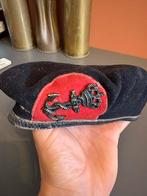 Korps mariniers baret, zwart anker, hoed, muts, militair, Verzenden