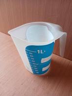maatbeker 1l pvc, Ophalen of Verzenden, Zo goed als nieuw