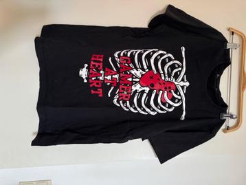 T-shirt maat S-M, gamer by heart, als nieuw beschikbaar voor biedingen