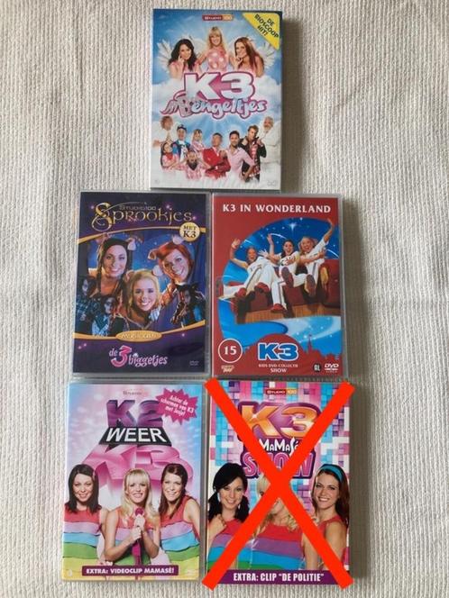 Bengeltjes 3 drie biggetjes Wonderland K2 weer K3 DVD, CD & DVD, DVD | Enfants & Jeunesse, Comme neuf, TV fiction, Coffret, Tous les âges