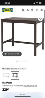 Table haute etat nickel, Tuin en Terras, Tuintafels, Ophalen, Zo goed als nieuw