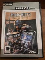 PC CD-ROM Call Of Duty Deluxe Edition, Games en Spelcomputers, Games | Pc, Gebruikt, Ophalen of Verzenden