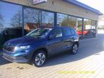 Skoda Karoq glx 1500 automaat leder (bj 2023), Automaat, Gebruikt, 4 cilinders, Blauw