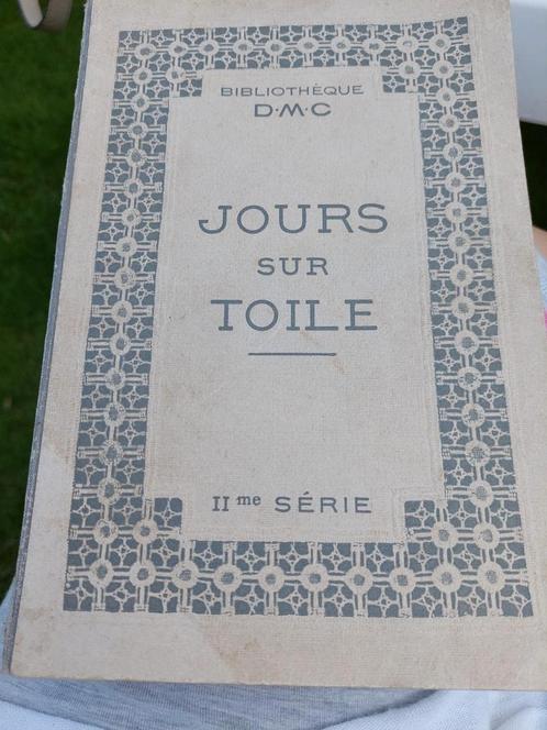 Jours sur toile. Bibliothèque DMC  II ème série., Hobby & Loisirs créatifs, Broderie & Machines à broder, Utilisé, Autres types