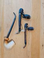 3 pijpen (jacht), Ophalen