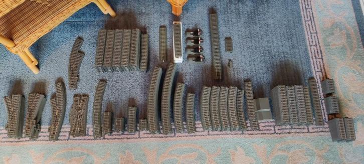 Märklin C-rails groot lot, Hobby en Vrije tijd, Modeltreinen | H0, Zo goed als nieuw, Rails, Wisselstroom, Märklin, Ophalen of Verzenden