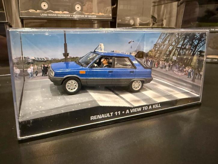 Renault 11 Taxi Parijs - James Bond, Hobby en Vrije tijd, Modelauto's | 1:43, Gebruikt, Auto, Universal Hobbies, Ophalen of Verzenden
