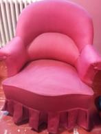 Eenzit roze sierzetel, Huis en Inrichting, Fauteuils, Ophalen