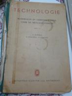 1955 schoolboek Technologie voor de metaalbewerker, E.Martens- E. Balzarini- F.Stienlet, Ophalen, Metaaltechniek, Gelezen