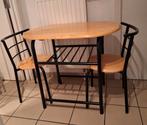 table de la cuisine avec 2 chaises, Enlèvement, Utilisé