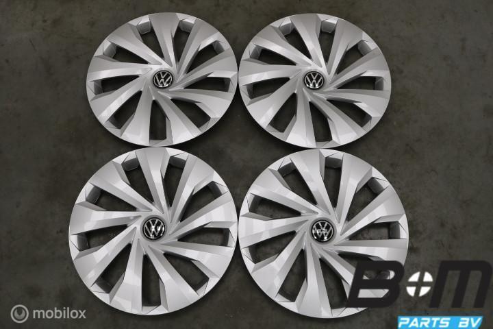 NIEUW! Set 15 inch wieldoppen VW Polo 2G 2G0601147A, Auto-onderdelen, Banden en Velgen, Band(en), Gebruikt