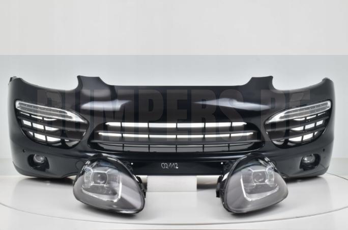 Bumper PORSCHE CAYENNE REGULAR 2010- Voorbumper 02112, Auto-onderdelen, Carrosserie, Bumper, Voor, Gebruikt, 6 maanden garantie