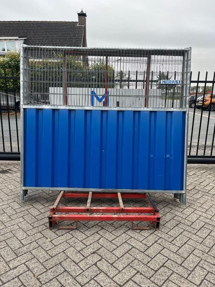 Heras Cityfence/city fence M825 bouwhek/bouwhekken combi 6ST, Doe-het-zelf en Bouw, Isolatie en Afdichting, Gebruikt, Overige materialen