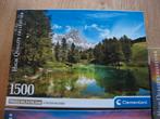 Puzzle Clementoni 1500 pièces Haute Qualité Collection Bleu, Enlèvement ou Envoi, 500 à 1500 pièces, Neuf, Puzzle
