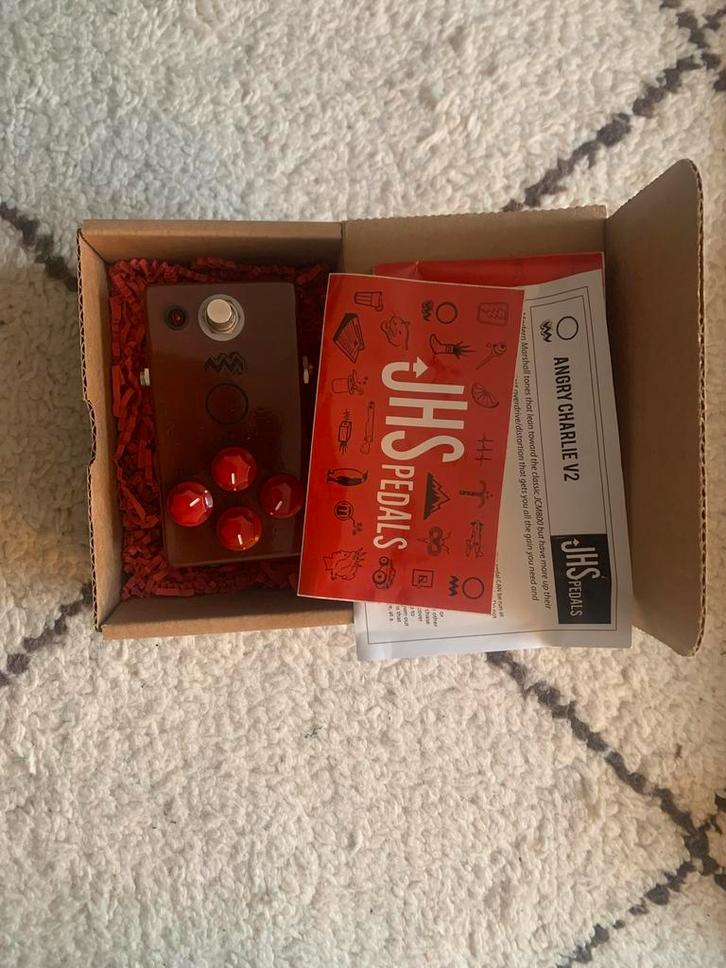 JHS ANGRY CHARLY MK II, Muziek en Instrumenten, Effecten, Zo goed als nieuw, Volume, Ophalen of Verzenden