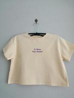 leuke korte t-shirt  Zara  maat 11/12 jaar, Kinderen en Baby's, Kinderkleding | Maat 152, Meisje, Ophalen of Verzenden, Zo goed als nieuw