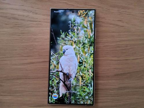 Samsung Galaxy S24 Ultra 256GB + hoes + screenprotector, Telecommunicatie, Mobiele telefoons | Samsung, Zo goed als nieuw, Galaxy S24