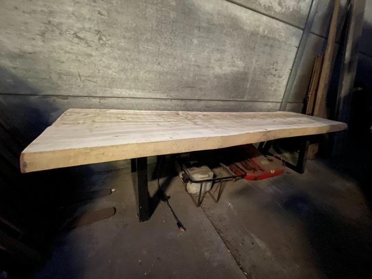 Boomstamtafel, Tuin en Terras, Tuintafels, Nieuw, Rechthoekig, Hout, Ophalen