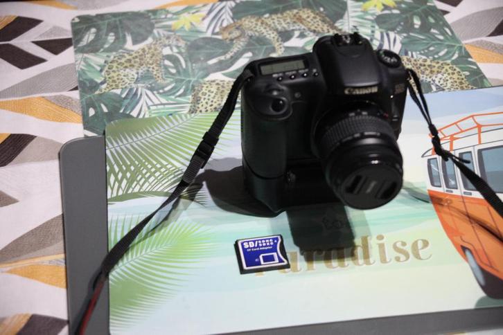 Canon Eos 20D Met 2 Lensen En Grip, TV, Hi-fi & Vidéo, Appareils photo numériques, Canon, Enlèvement ou Envoi