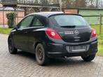 Opel Corsa 1.2 Benzine / Airco / 1000€ zo meenemen, Auto's, Opel, Zwart, Zwart, Bedrijf, Euro 4