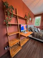 Houten wandbureau, Ophalen, Zo goed als nieuw, Met plank(en)