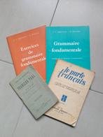 Vier (oude) studieboekjes van de Franse taal, Utilisé, Enlèvement ou Envoi