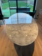 Marmer eettafel  ovaal calacatta/carrara, Huis en Inrichting, Ophalen, Overige materialen, 100 tot 150 cm, 200 cm of meer
