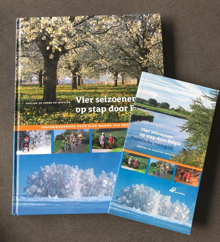 Wandelen & fietsen: 4 seizoenen op stap in België, Sports & Fitness, Alpinisme & Randonnée, Utilisé, Enlèvement ou Envoi