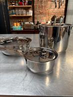 Alessi Pots&Pans Kookpotten, Huis en Inrichting, Keuken | Potten en Pannen, Ophalen, Gebruikt, Inox, Kookpan of Snelkookpan