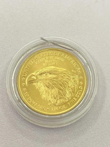 1/4 Oz American Eagle Goud 2024 beschikbaar voor biedingen